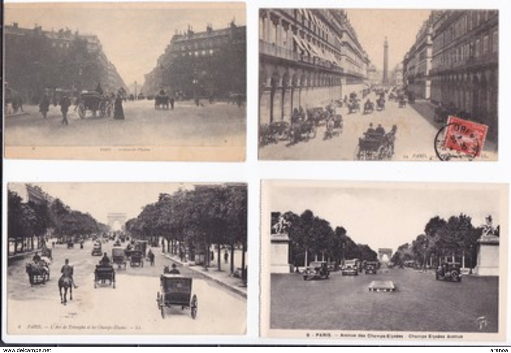 75 -- Paris (08) --  Lot de 40 cartes