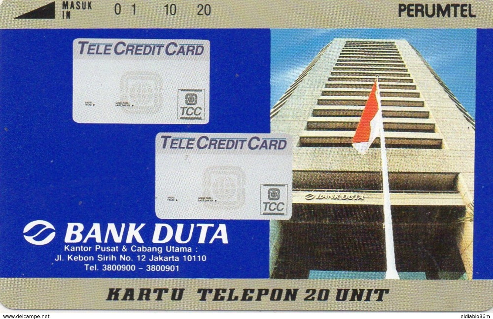 INDONESIA - TAMURA - PERUMTEL - BANK DUTA  - MINT - Indonesien