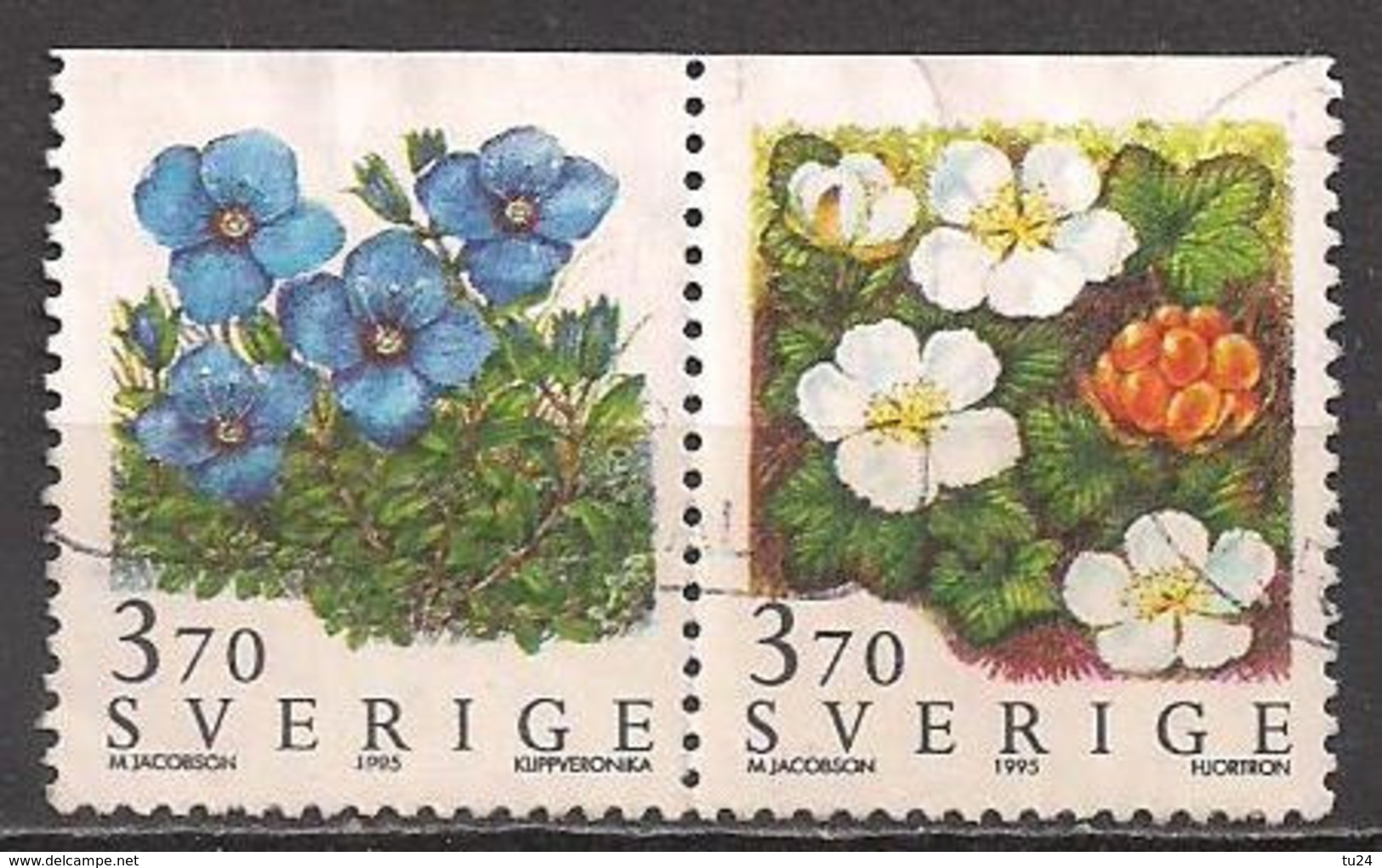 Schweden  (1995)  Mi.Nr.  1883 + 1884 , W710  Gest. / Used  (18fg10) - Usados