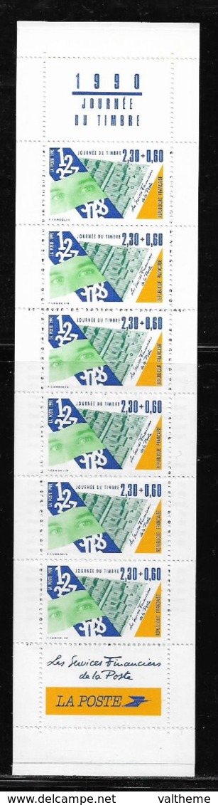 FRANCE  ( FRJT - 52 )  1990  N° YVERT ET TELLIER  N° BC2640A   N** - Giornata Del Francobolli