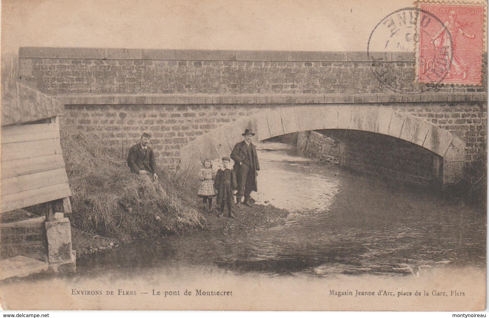 Orne : Env.  De TINCHEBRAY :  MONTSECRET : Vue Du  Pont - Autres & Non Classés