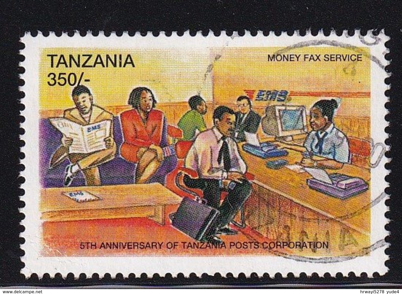 Tanzania 1999, Postoffice, Minr 3154, Vfu - Tanzania (1964-...)