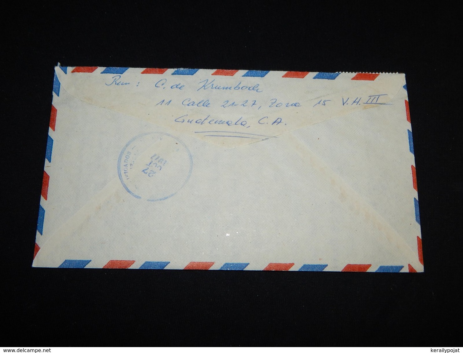 Guatemala 1977 Registered Air Mail Cover To Germany__(L-30228) - Guatemala