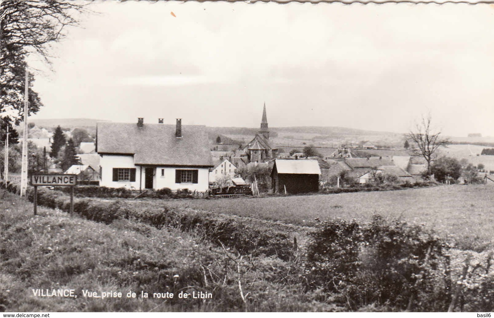 VILLANCE, Vue Prise Le La Route De Libin - Autres & Non Classés