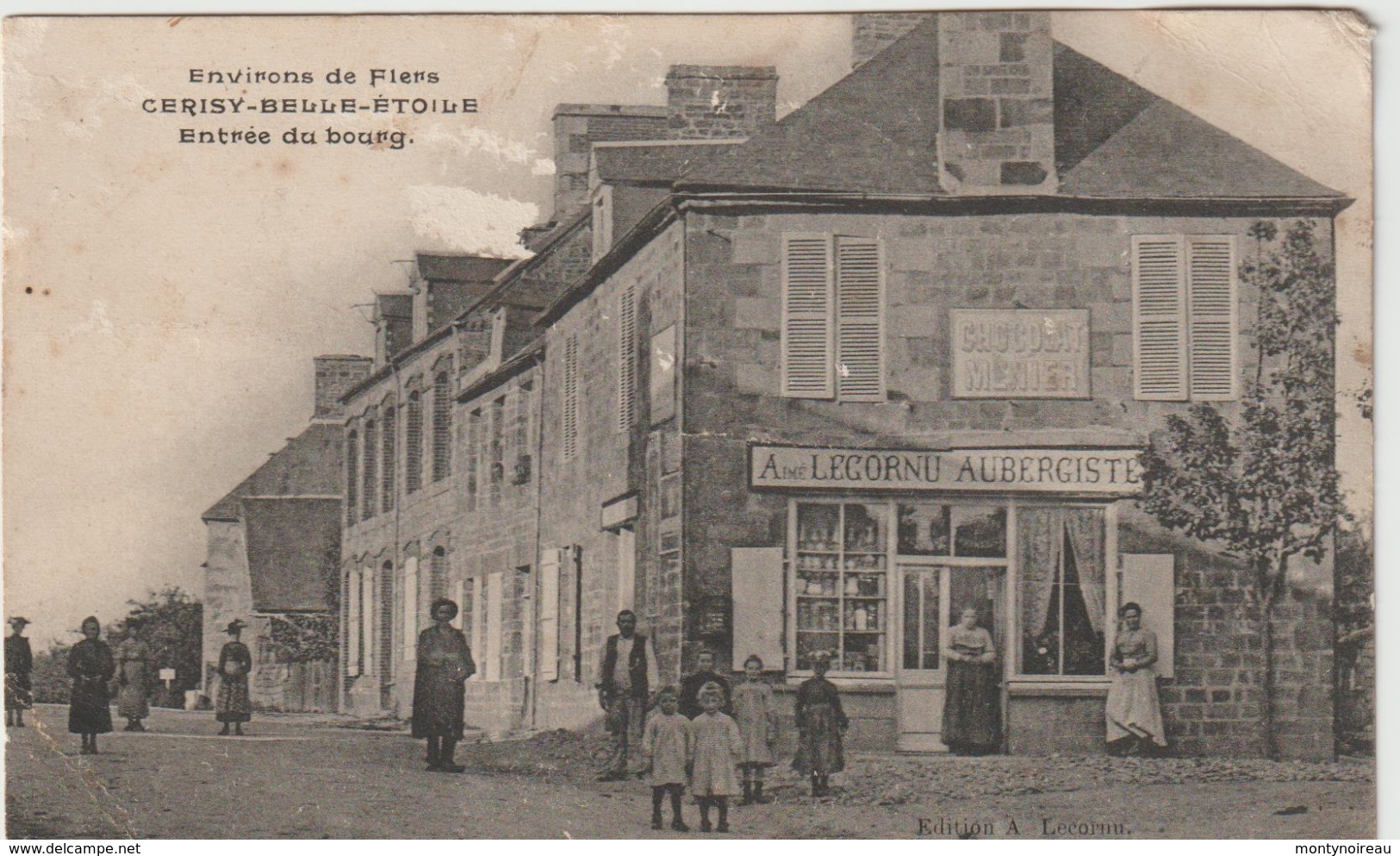 Orne : Env. De   Flers :  CERISY  BELLE  ETOILE  :  Entrée  Du  Bourg - Autres & Non Classés