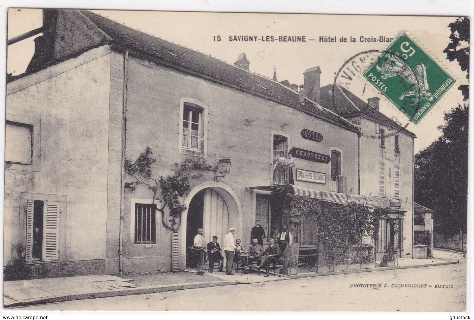 Saône-et-Loire - Savigny-les-Beaune - Hôtel De La Croix-Blanche - Autres & Non Classés