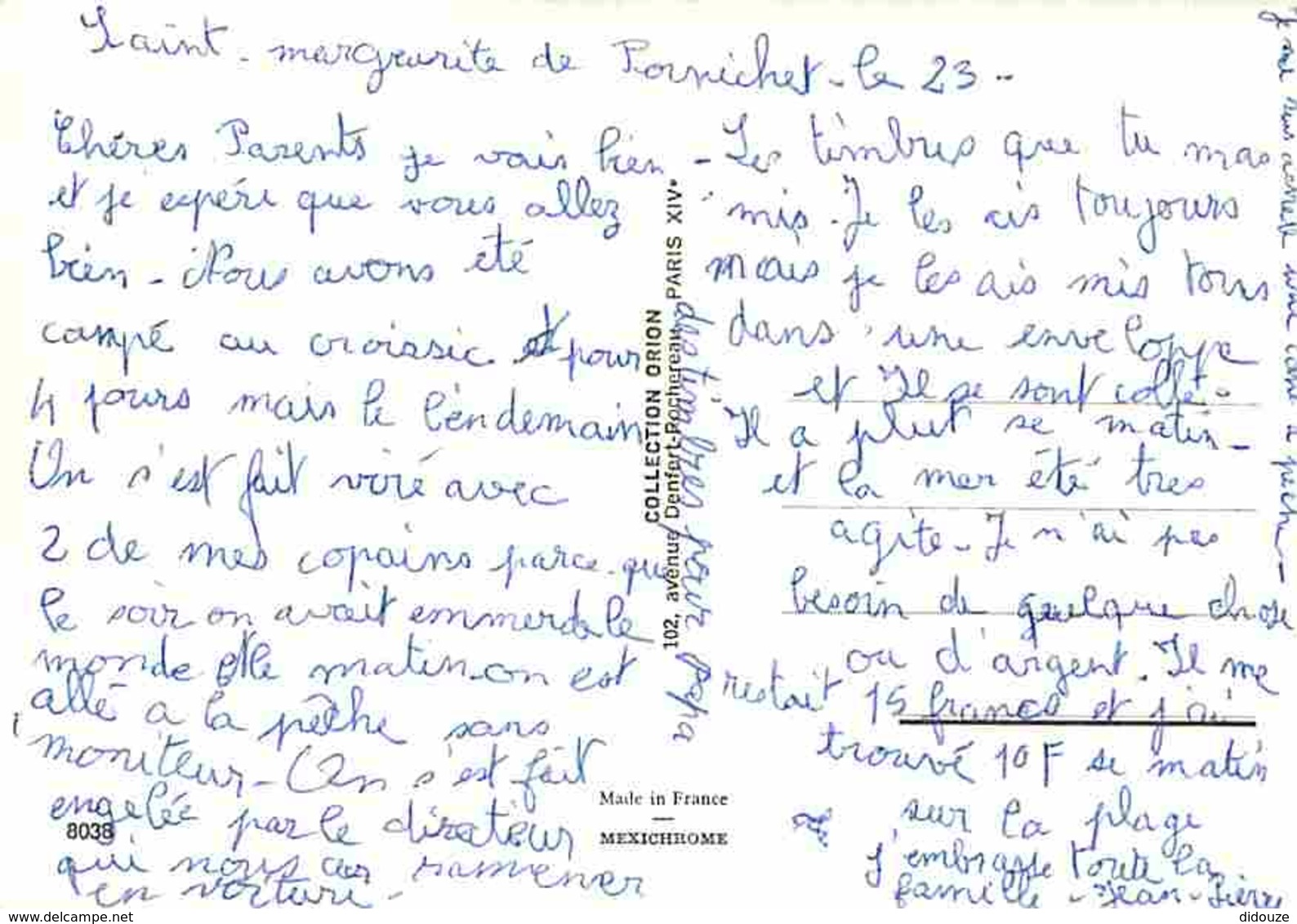 Animaux - Singes - Voir Scans Recto-Verso - Singes