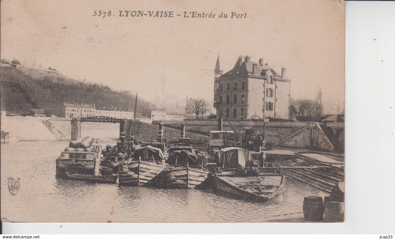 69 LYON-VAISE  -  L'Entrée Du Port  - - Autres & Non Classés