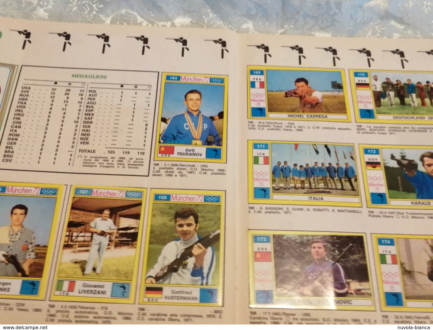 Munchen 72 xx olimpiade album completo ottimo panini €€&entra per descrizione