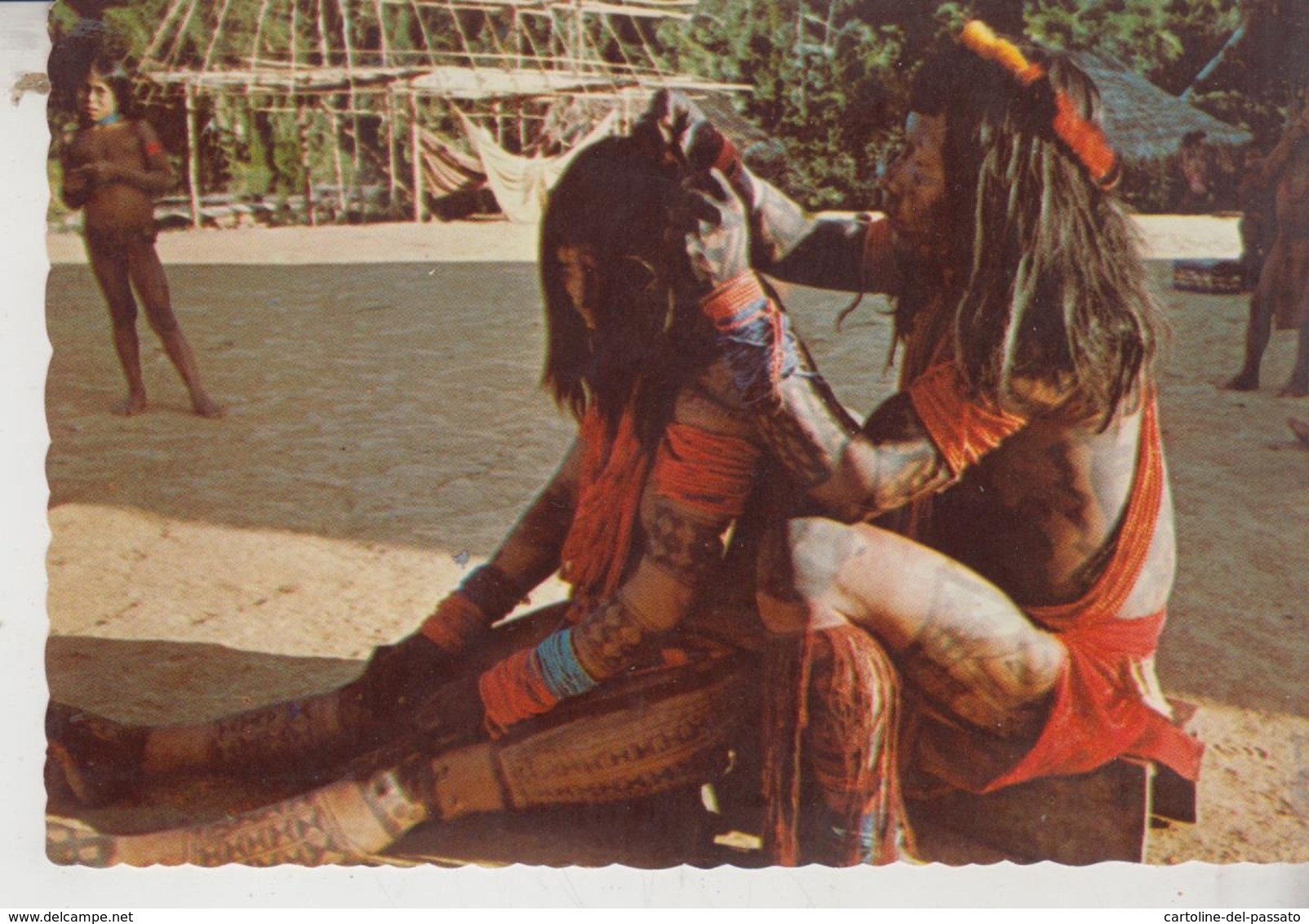 Suriname.. Animée.. Ethnies.. Tribu Wayana.. Amerindians Of Thes Wayana Tribe - Suriname