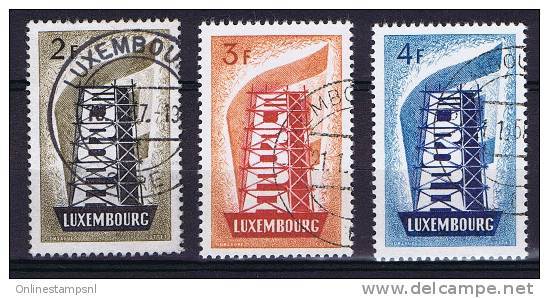 Luxembourg Michel Nr 555-557 Used  General Picture! - Gebruikt