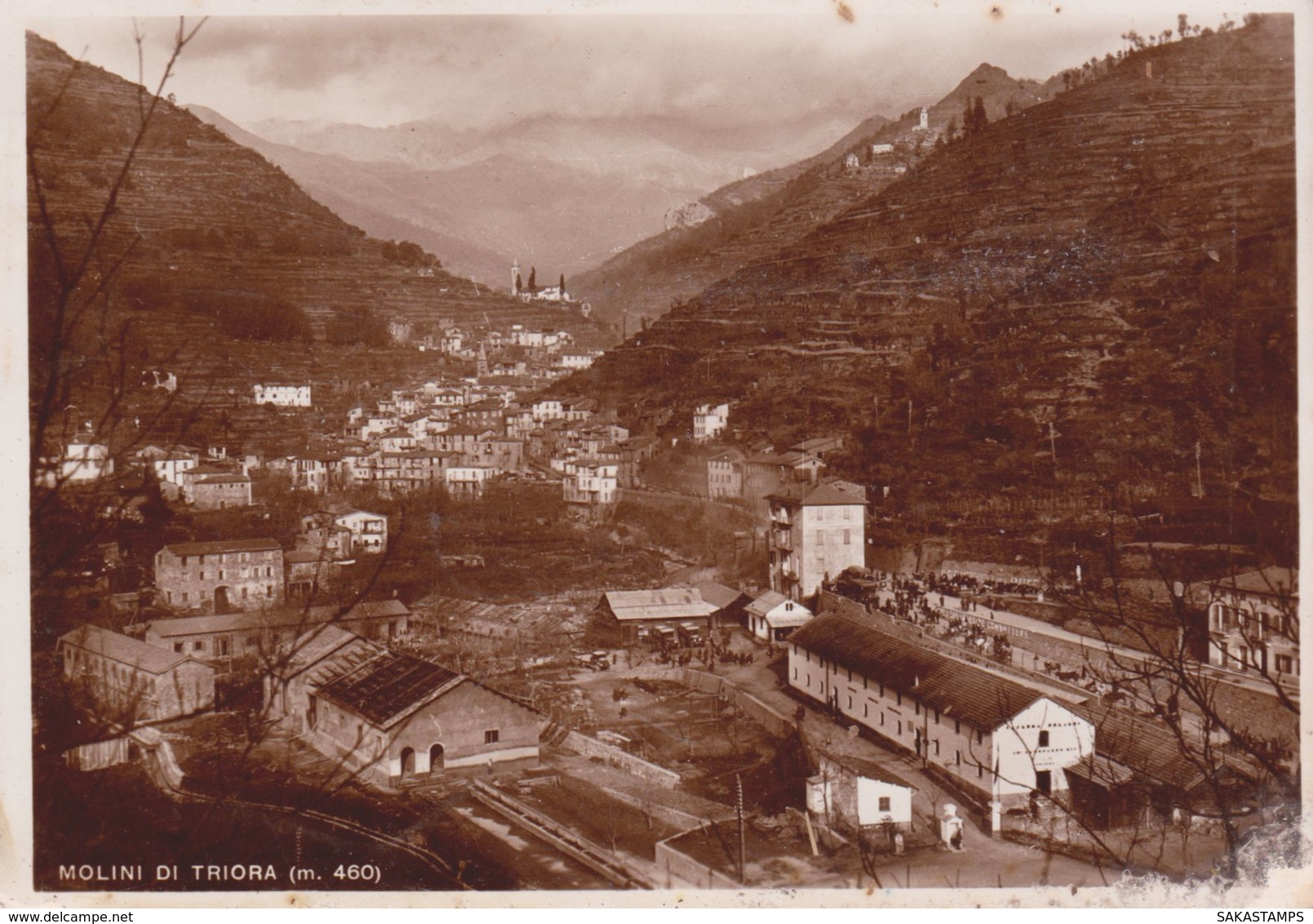 1940circa-Molini Di Triora Imperia Panorama - Imperia