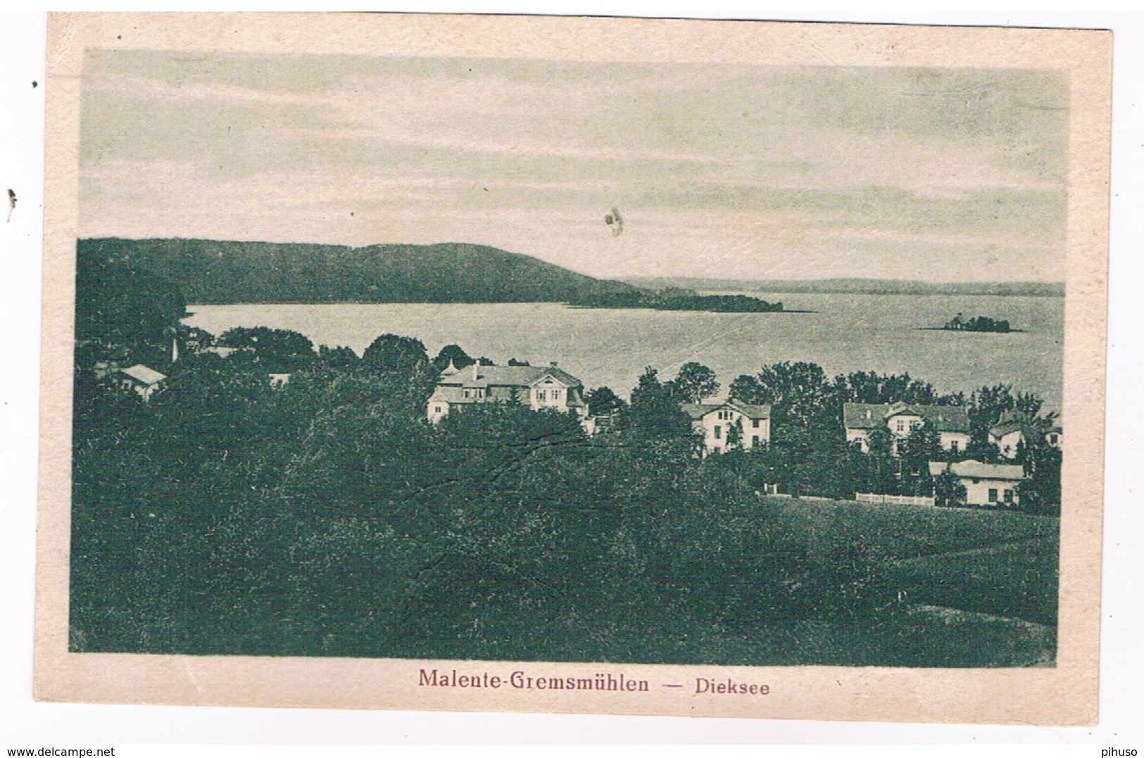 D-9770   MALENTE - GREMSMÜHLE : Dieksee - Malente-Gremsmuehlen