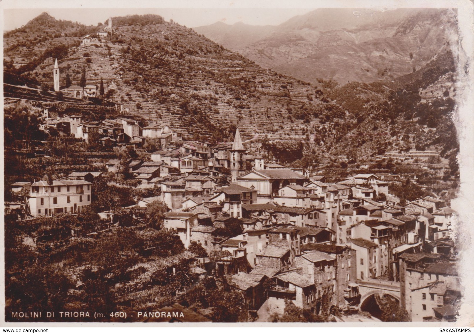 1940circa-Molini Di Triora Imperia Panorama - Imperia