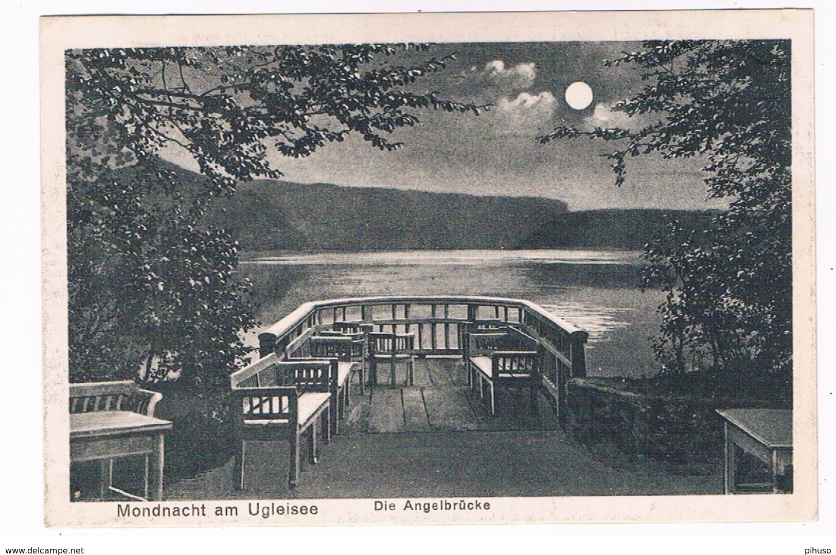 D-9778   UGLEISEE : Die Angelbrücke - Eutin