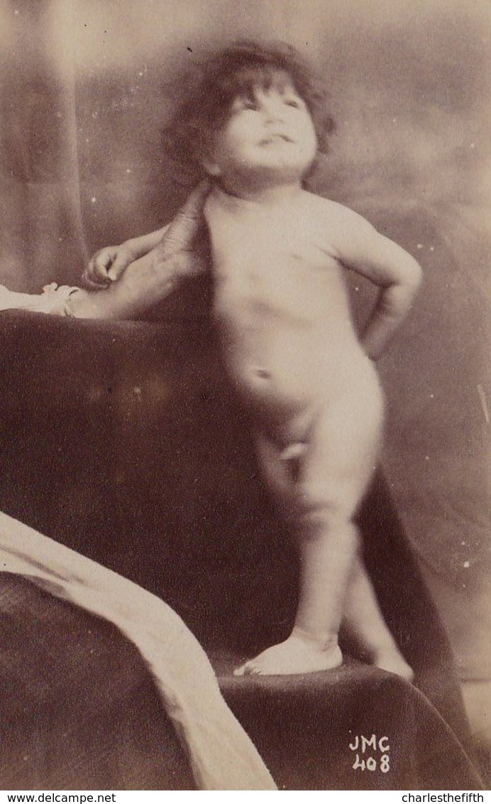 SUPERBE ETUDE DE NU - PHOTO DE JOSEP MARIA CANELLAS (1856-1902) Nr. 408 V. 1880 - GARCON NU ET MAMAN NUDE BOY AND MOTHER - Antiche (ante 1900)