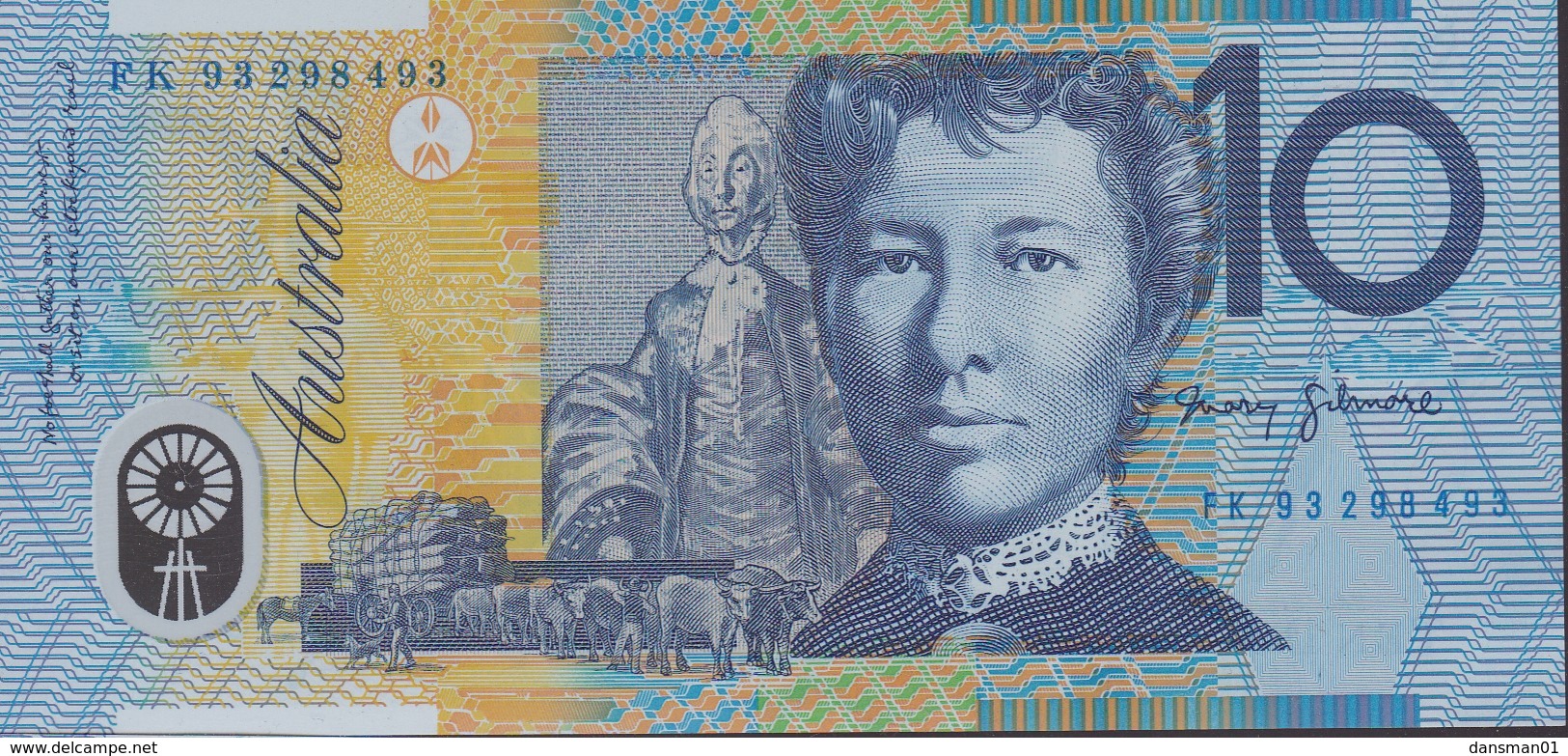 Australia 1993 Polymer $10 FK 93298493 Uncirculated - 1992-2001 (kunststoffgeldscheine)