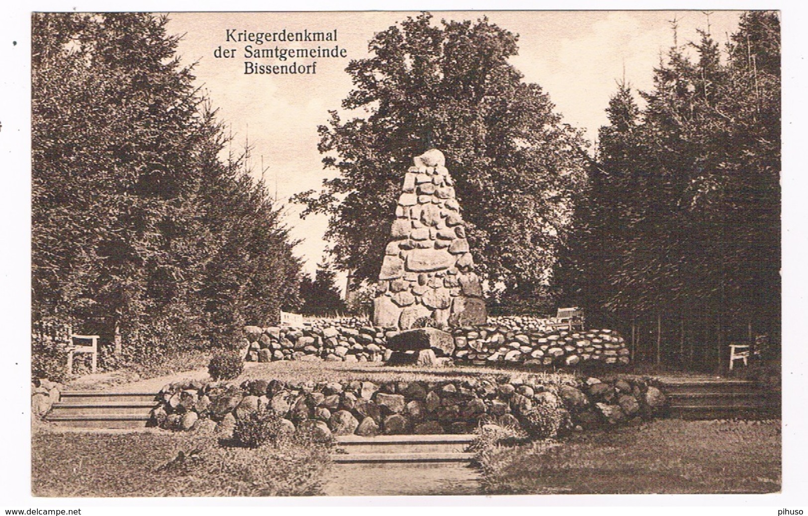 D-9797   BISSENDORF : Kriegerdenkmal Der Samtgemeinde - Osnabrueck