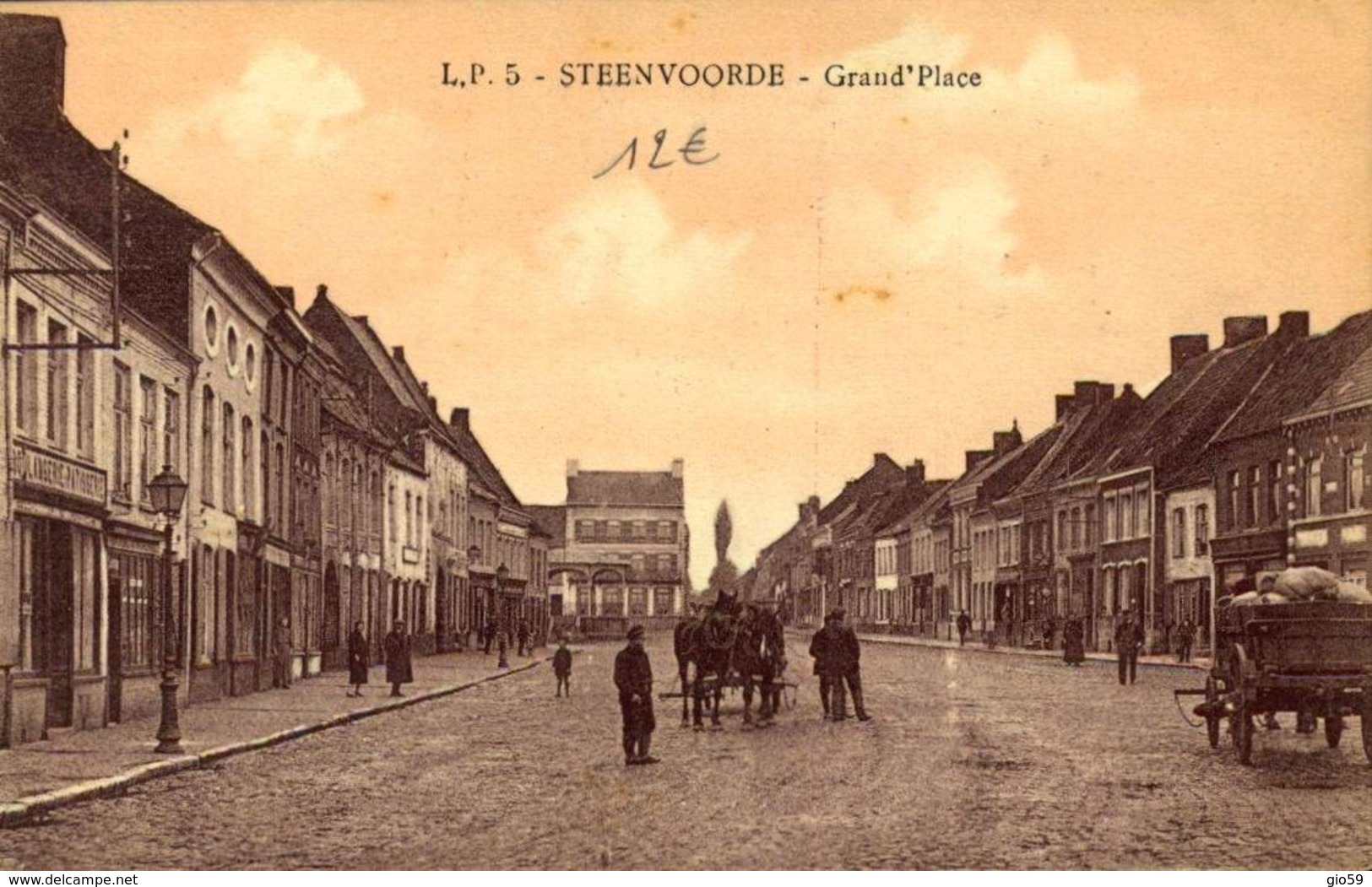 59 STEENVOORDE GRAND PLACE / A 568 - Steenvoorde