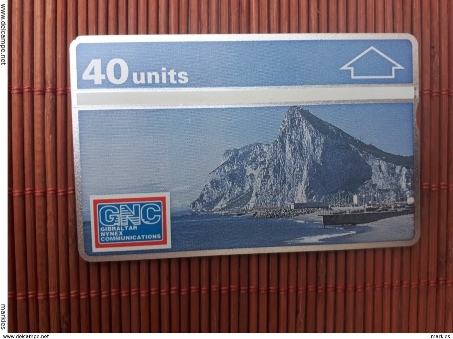 Phonecard Gibraltar  101K  Used Rare - Gibraltar