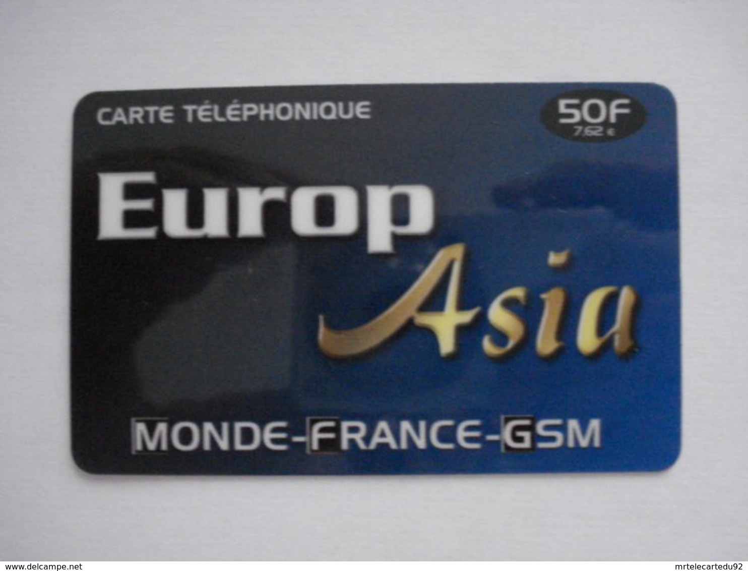 Carte Prépayée Française " Europ-Asia " (carte D'essai). Petit Prix ! - Per Cellulari (ricariche)