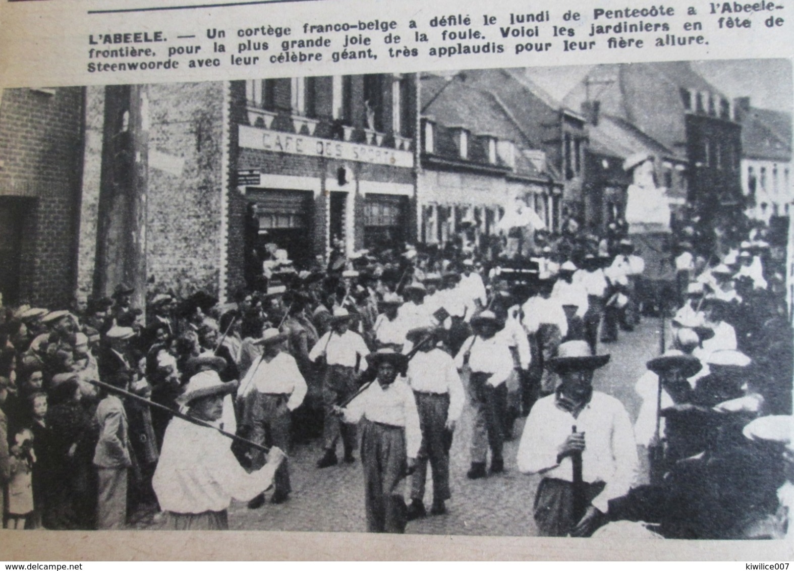 1951 Cortege à L 'abeele - Poperinge