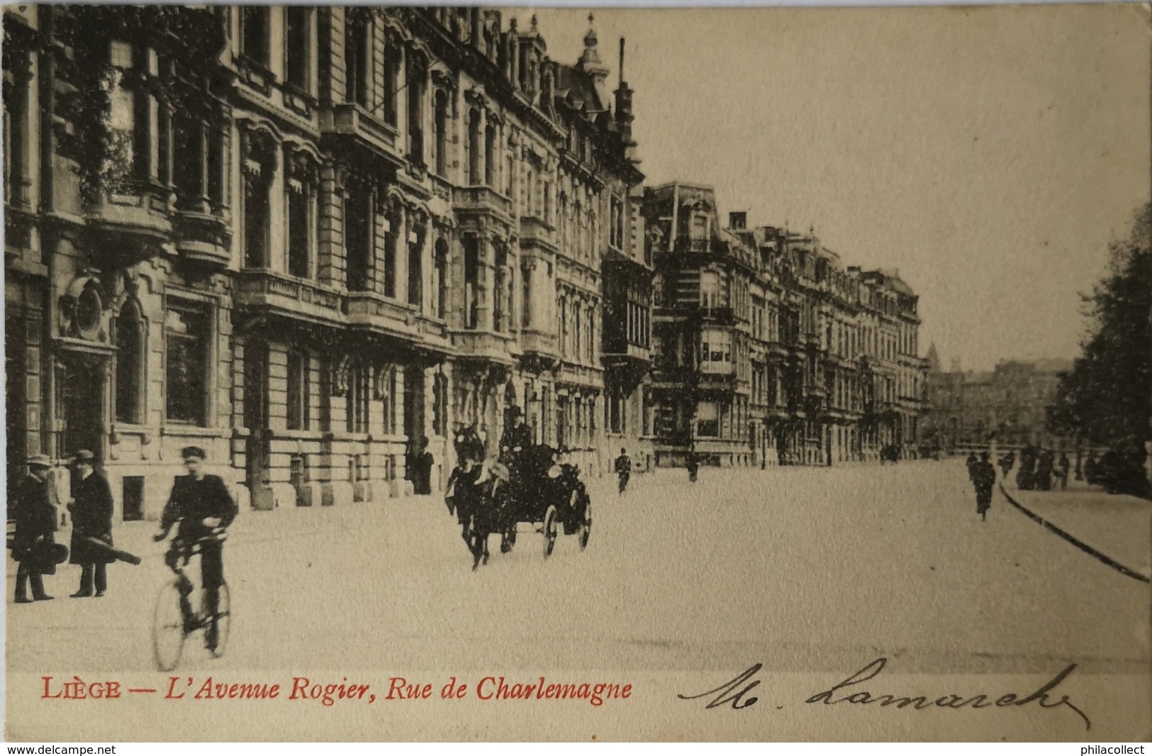 Liege // Avenue Roger - Rue De Charlemagne Ca 1900 - Liege