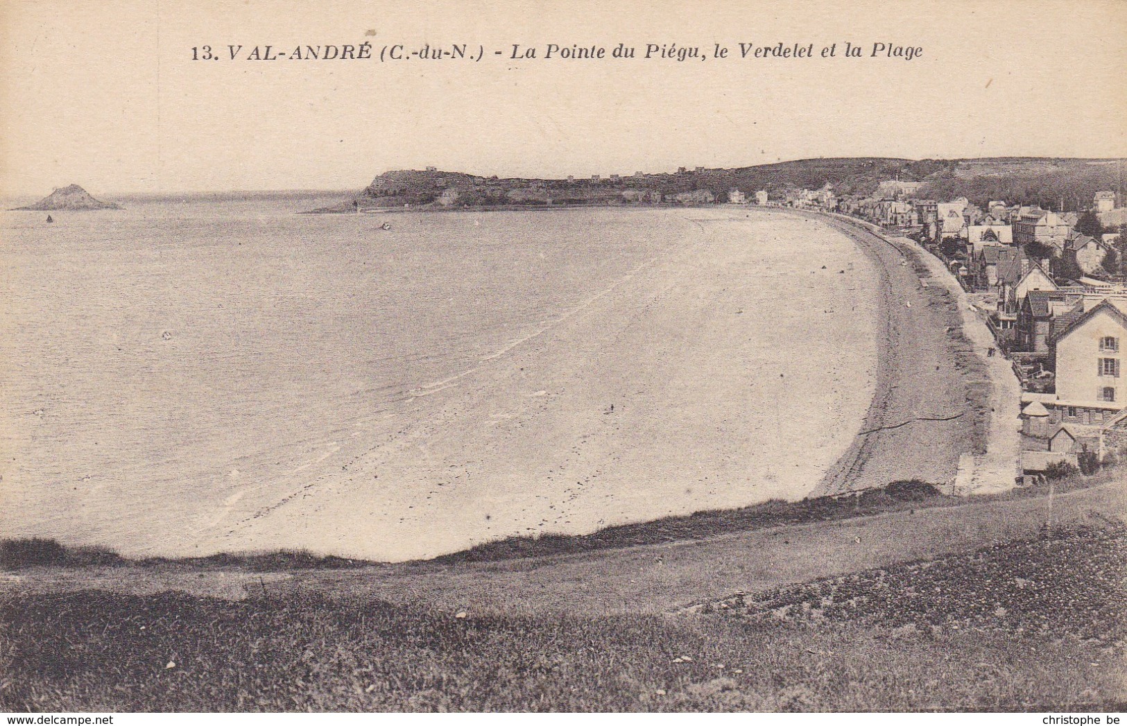 Val André, Le Pointe Du Piègu, Le Verdelet Et La Plage (pk61428) - Autres & Non Classés