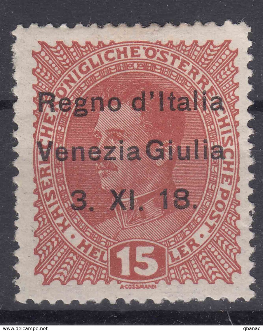 Italy Venezia Giulia 1918 Sassone#6 Mint Hinged - Venezia Giuliana