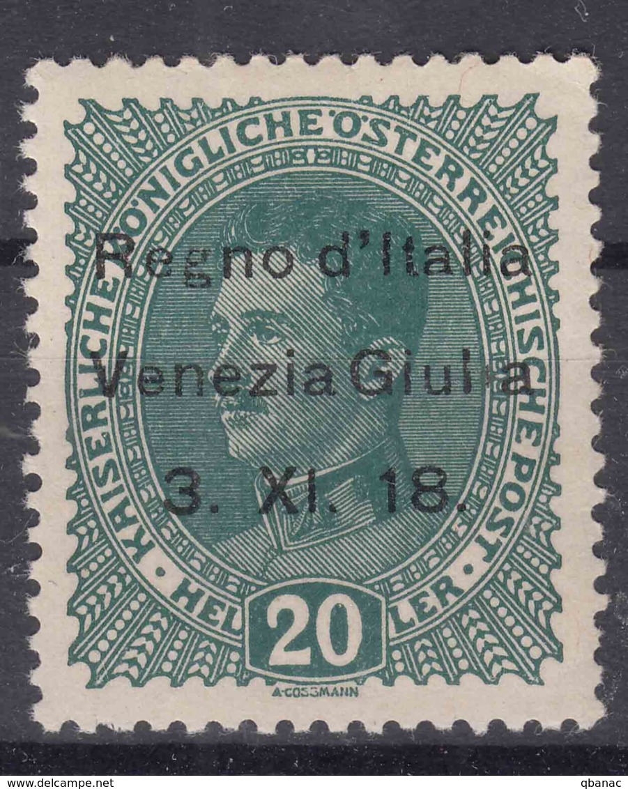 Italy Venezia Giulia 1918 Sassone#7 Mint Hinged - Venezia Giulia