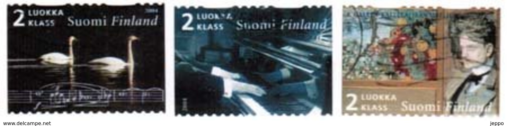 2004 Finland, Sibelius Composer 2-cl, Used. - Used Stamps