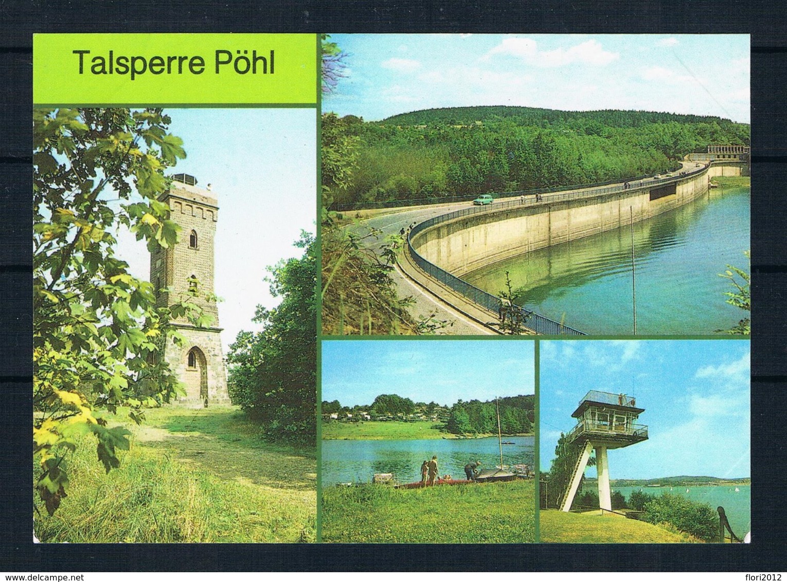 (2522) DDR - Talsperre Pöhl - Vogtland - Poehl