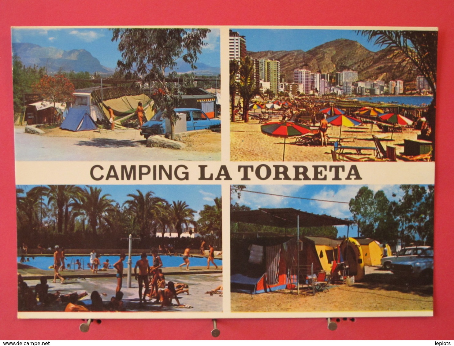 Visuel Pas Très Courant - Espagne - Benidorm - Camping La Torreta - Scans Recto Verso - Alicante