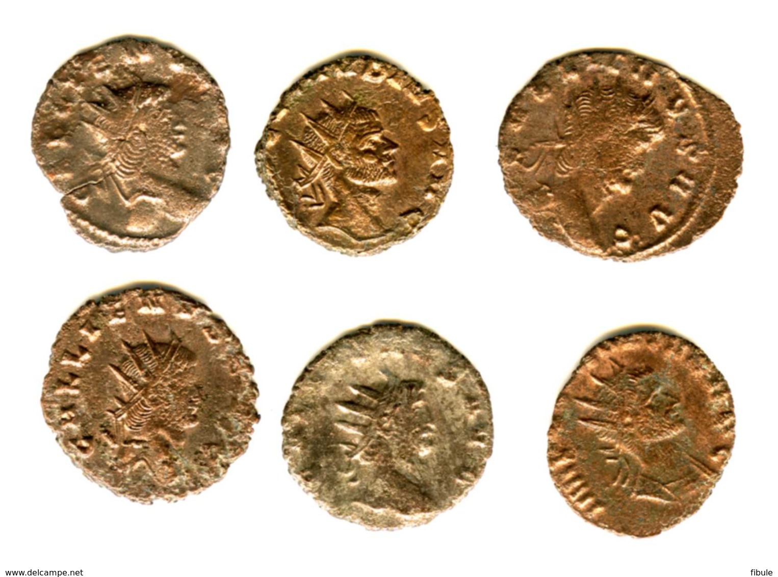 Monnaie Romaine De GALLIEN 253-268 6 Monnaies - L'Anarchie Militaire (235 à 284)