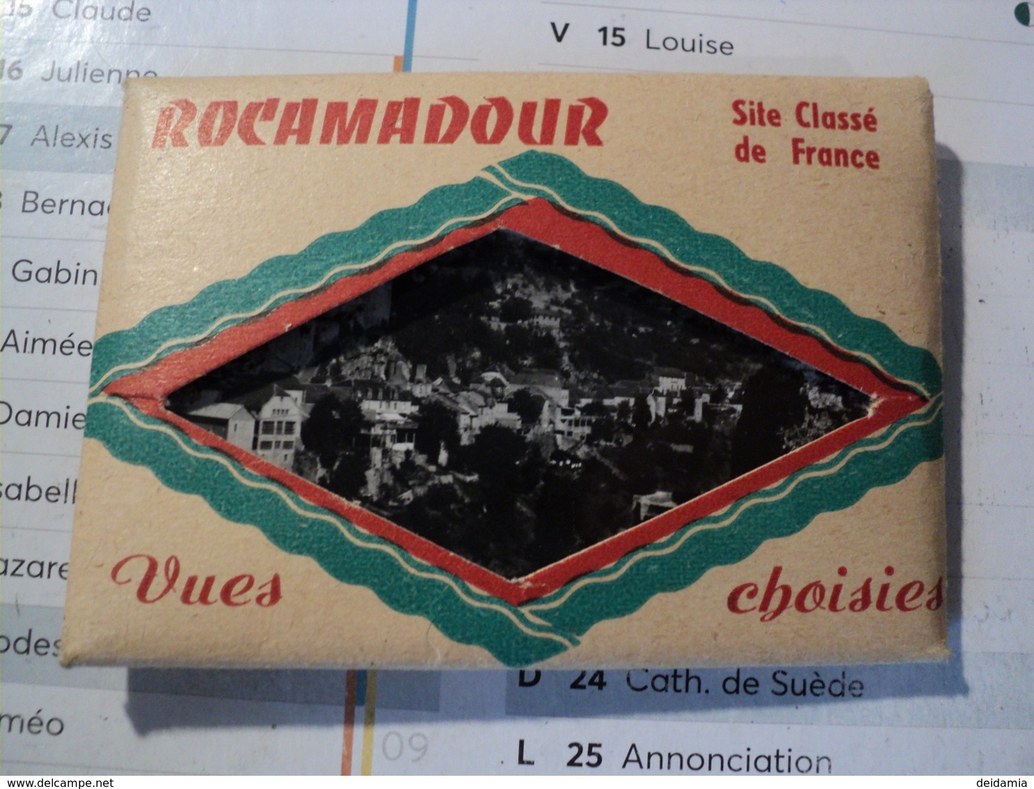 VIEIL ENSEMBLE DE 10 PHOTOS DE ROCAMADOUR. MILIEU XX° SIECLE - Autres & Non Classés