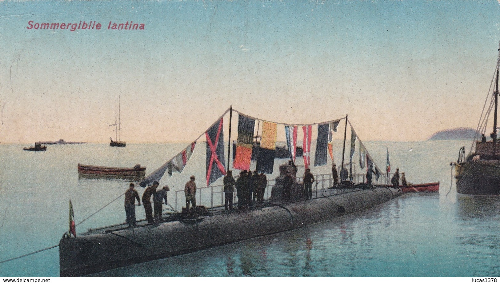 ITALIE / SOMMERGIBILE LANTINA - Sous-marins