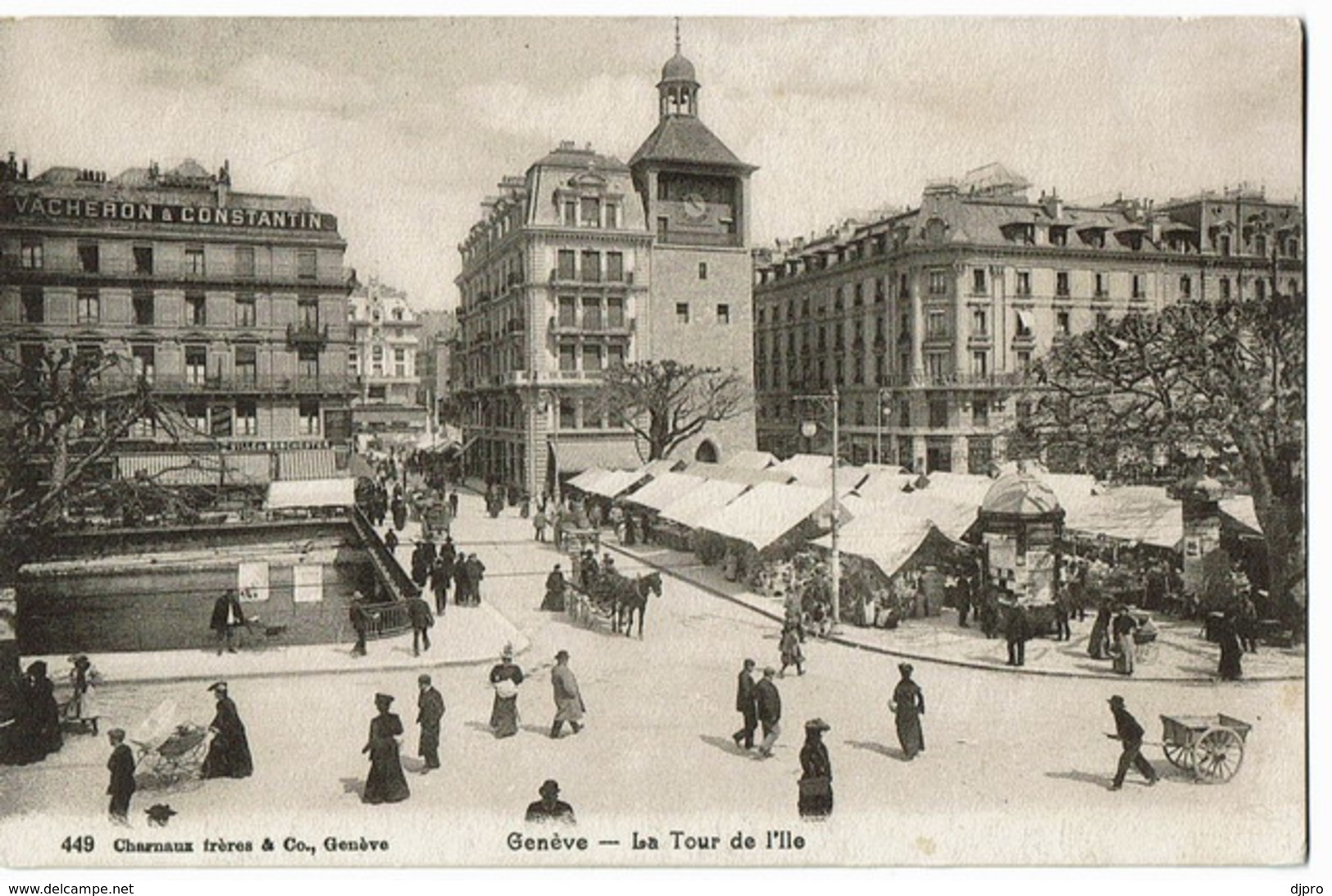 Geneve 449  La Tour De  L'ile - Genève