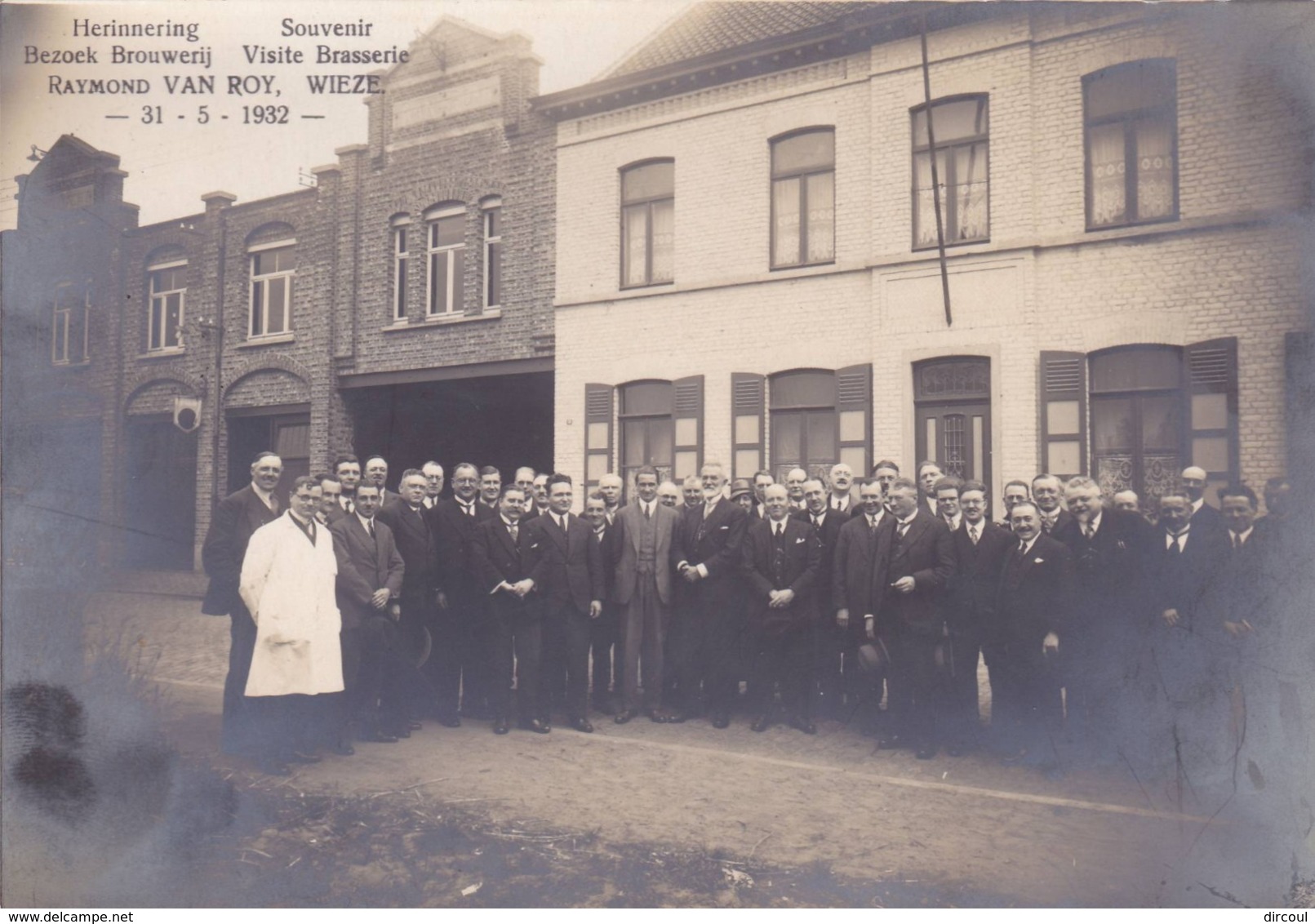 41672 -  Wieze  Brasserie   1932 -  Photo  16,5  X  11 - Dendermonde