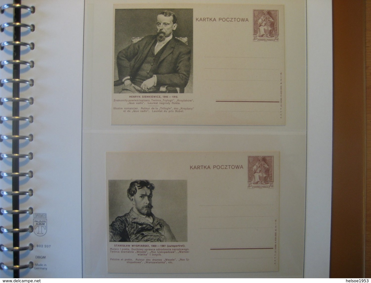Polen- GS Ganzsache Postkarte Kartka Pocztowa (X-1938) 6.400.000. S. IV. - 1 - 48.