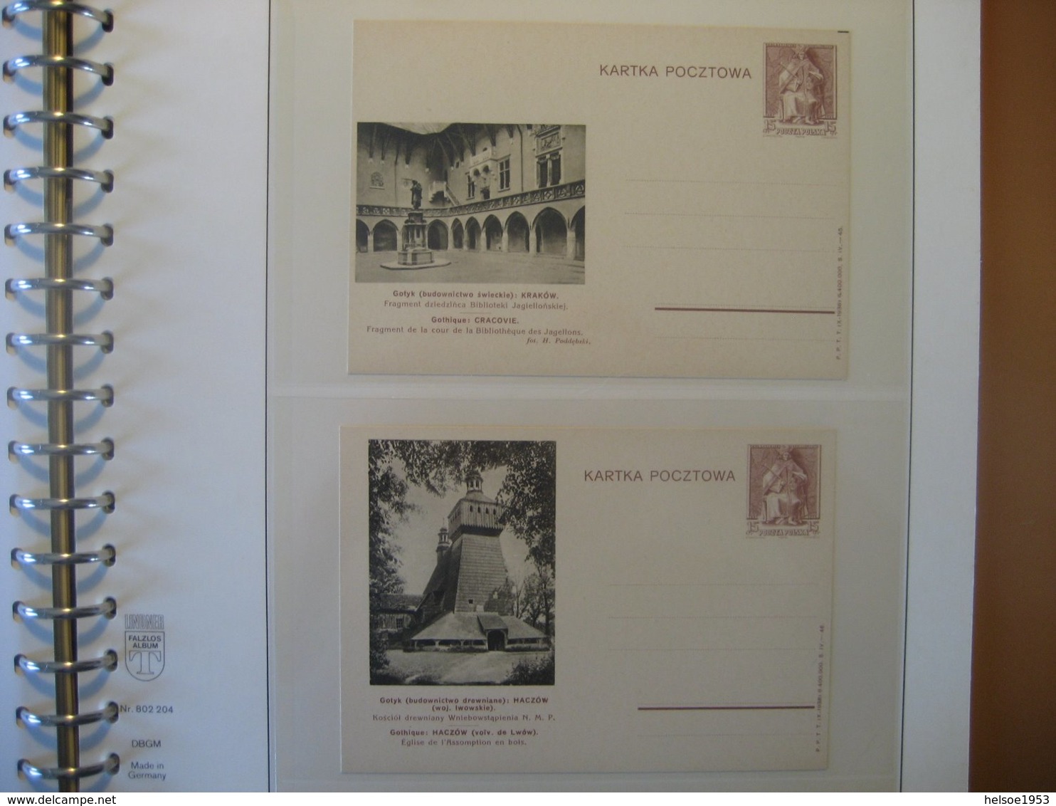 Polen- GS Ganzsache Postkarte Kartka Pocztowa (X-1938) 6.400.000. S. IV. - 1 - 48.