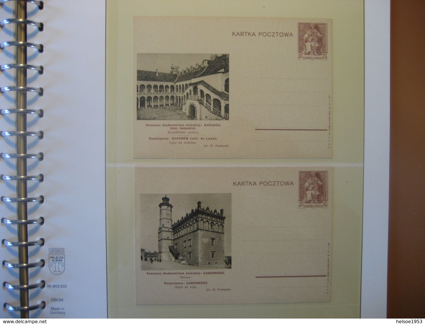 Polen- GS Ganzsache Postkarte Kartka Pocztowa (X-1938) 6.400.000. S. IV. - 1 - 48.