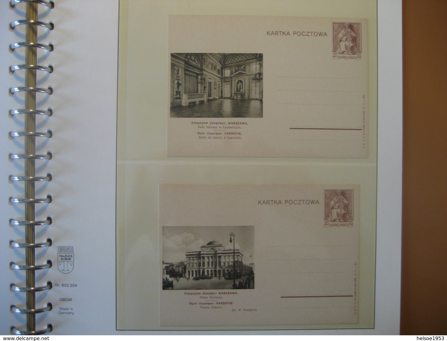 Polen- GS Ganzsache Postkarte Kartka Pocztowa (X-1938) 6.400.000. S. IV. - 50 - 60. - Entiers Postaux