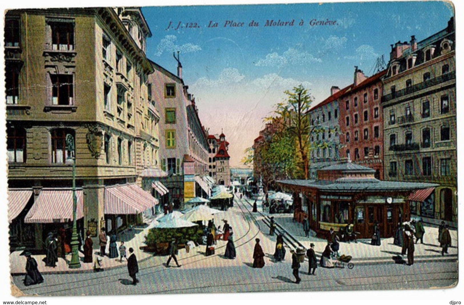 Geneve 122 La Place Du Molard - Genève