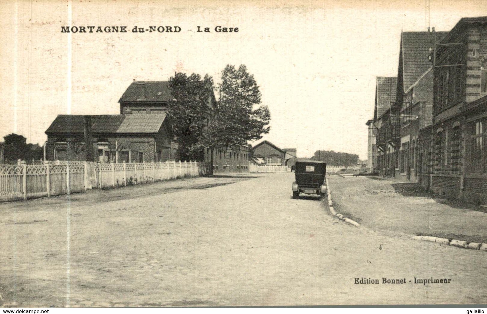 MORTAGNE DU NORD LA GARE - Autres & Non Classés