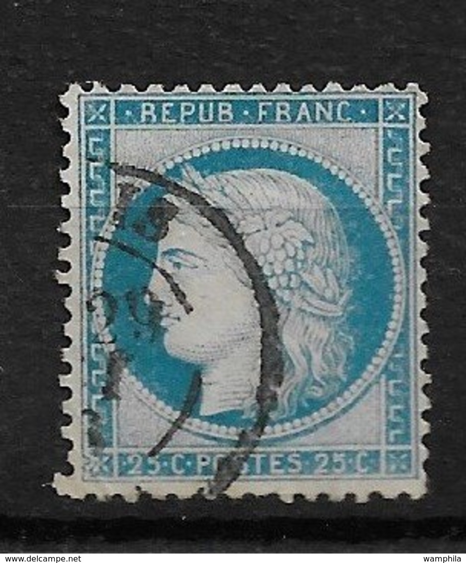 France N°60C Variété Deformation Du Coin Inf. Gauche. - 1871-1875 Ceres