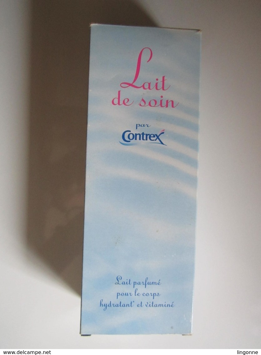 RARE LAIT DE SOIN Par CONTREX Série Limitée Exclusive (bouteille Pleine) 200 Ml Lait Parfumé Avec Sa Boite Et Poussoir - Non Classés