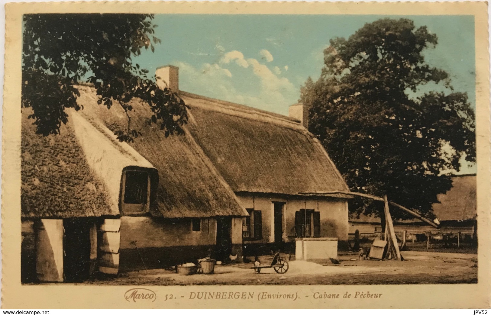 (1105) Duinbergen - Cabane De Pêcheur - 1930 - Knokke