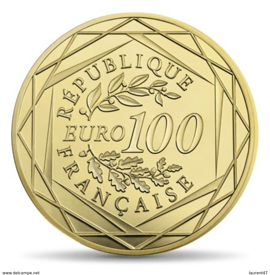 100 Euros Or 2015 - France