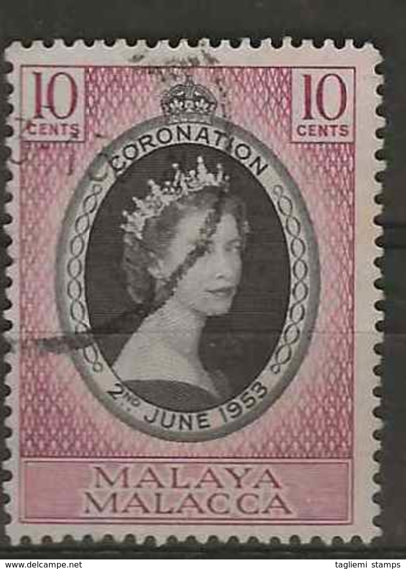 Malaysia - Malacca, 1953, SG 22, Used - Malacca