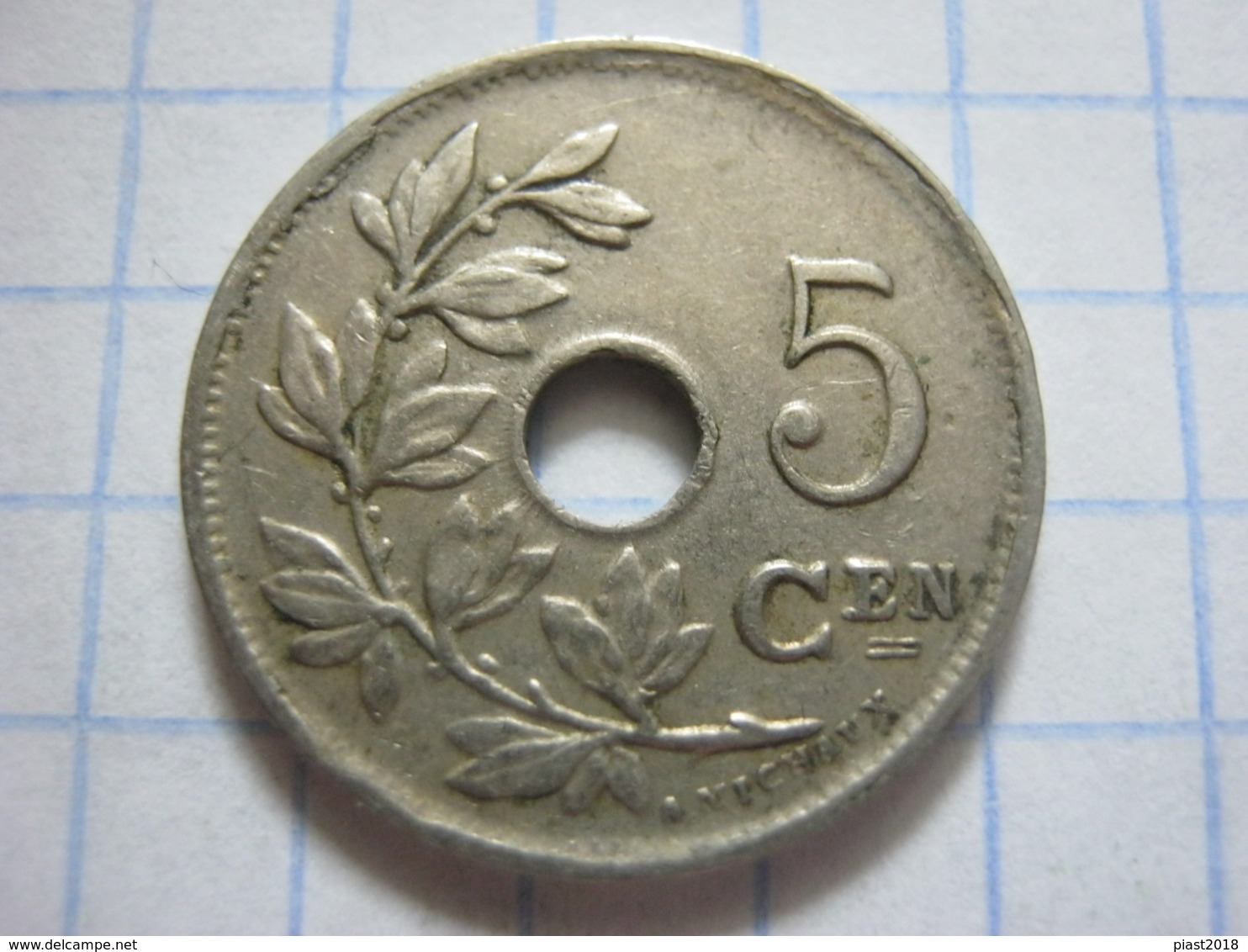 5 Centimes 1922/20 (NLD) - 5 Cents